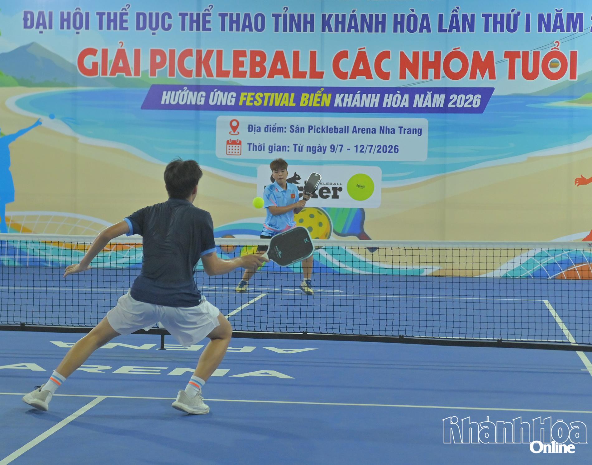 Trận chung kết nội dung đơn nam dưới 15 tuổi.