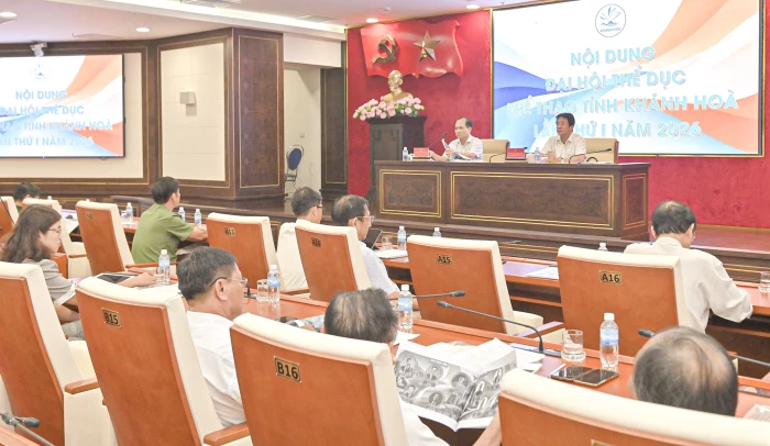 Lễ khai mạc Đại hội Thể dục thể thao tỉnh Khánh Hòa lần thứ I sẽ diễn ra ngày 21-8