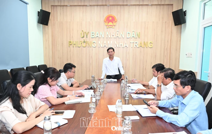 Thu ngân sách nhà nước 6 tháng của phường Nam Nha Trang vượt dự toán