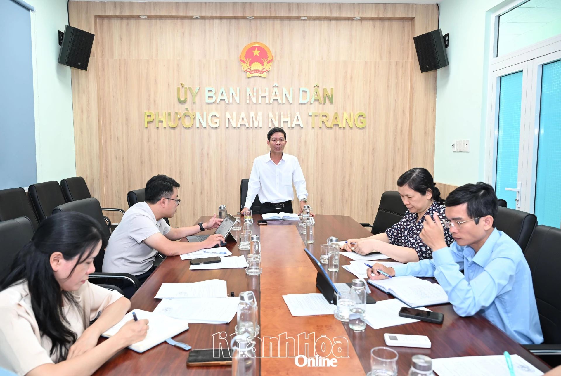 Phường Nam Nha Trang rà soát tình hình thực hiện công tác thống kê