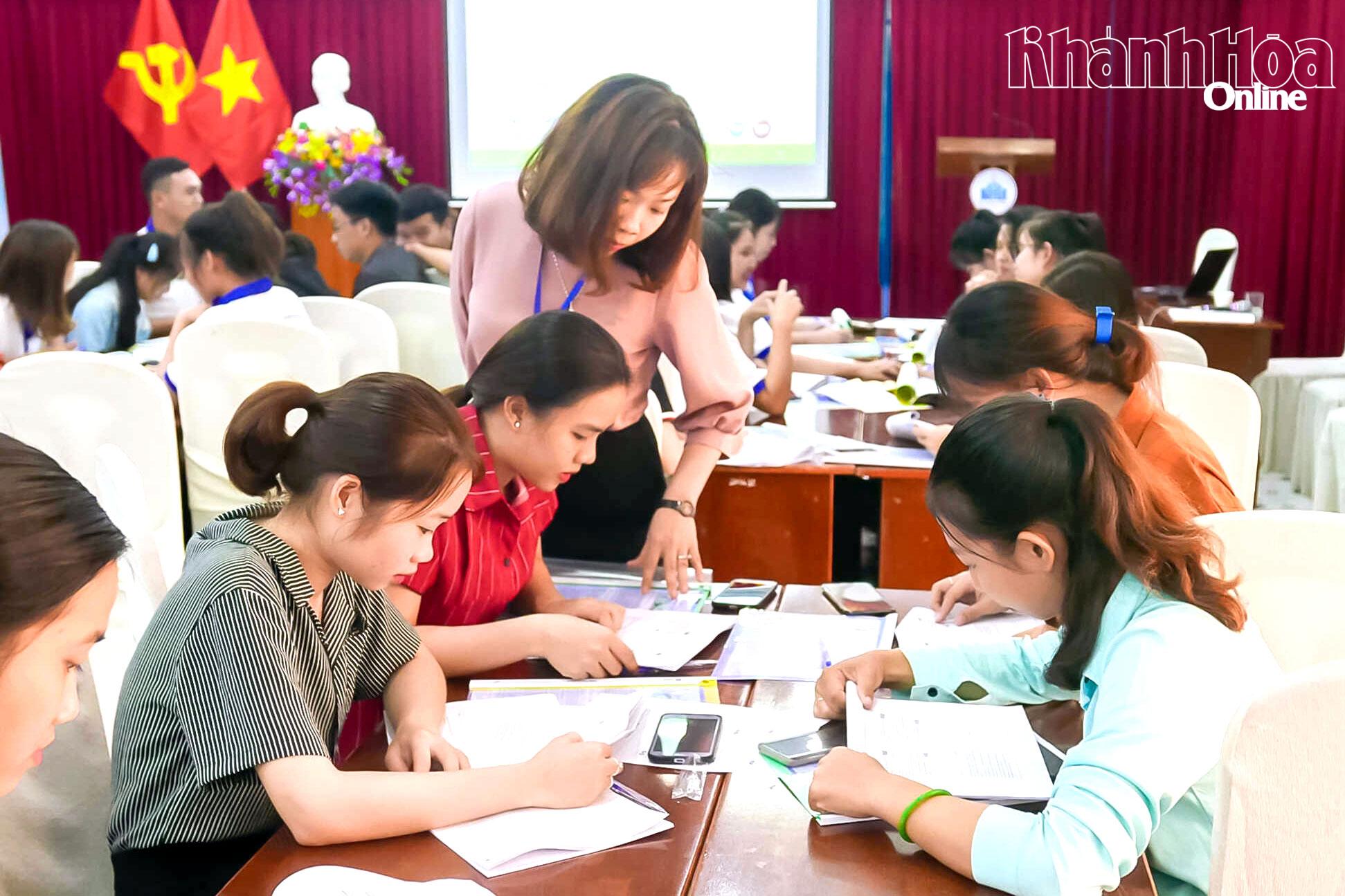 Một giờ học của sinh viên Trường Đại học Nha Trang.