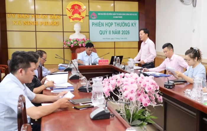 Tổng dự nợ tín dụng chính sách xã Ninh Phước đạt gần 423 tỷ đồng