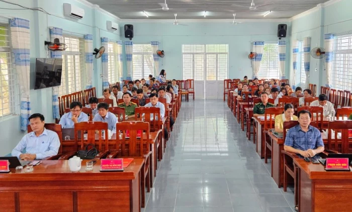Xã Ninh Hải tổ chức hội nghị quán triệt các văn bản, nghị quyết của Trung ương, Tỉnh ủy