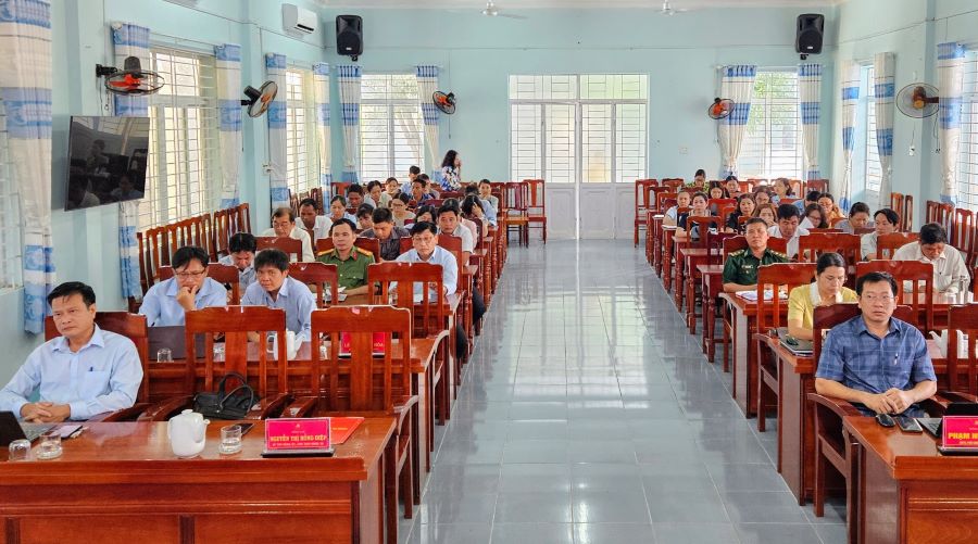 Quang cảnh hội nghị.