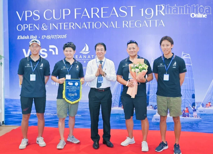 Khai mạc Giải đua thuyền buồm quốc tế VPS Cup Fareast 19R Open & International Regatta 2026