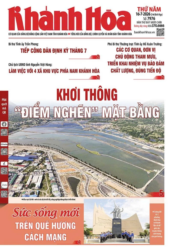 Đọc báo in số 7976 ngày 16/7/2026