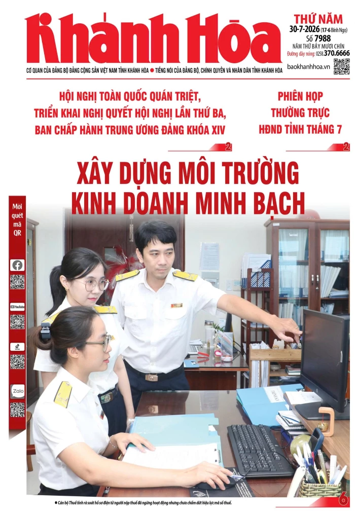 Đọc báo in số 7988 ngày 30/7/2026