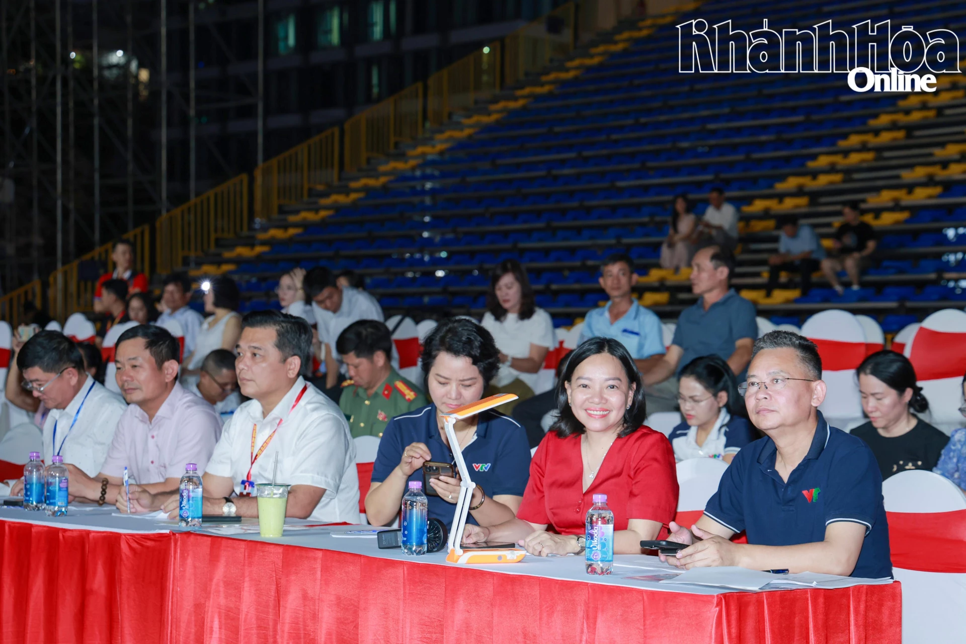 Lãnh đạo Sở Văn hóa, Thể thao và Du lịch, cùng một số cơ quan, đơn vị tham dự buổi tổng duyệt.
