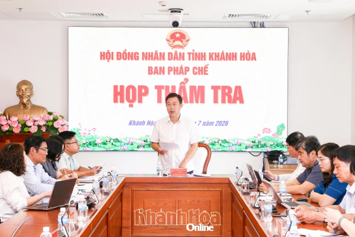 Ban Pháp chế HĐND tỉnh thẩm tra 2 nội dung UBND tỉnh trình tại Kỳ họp thứ 2, HĐND tỉnh khóa VIII