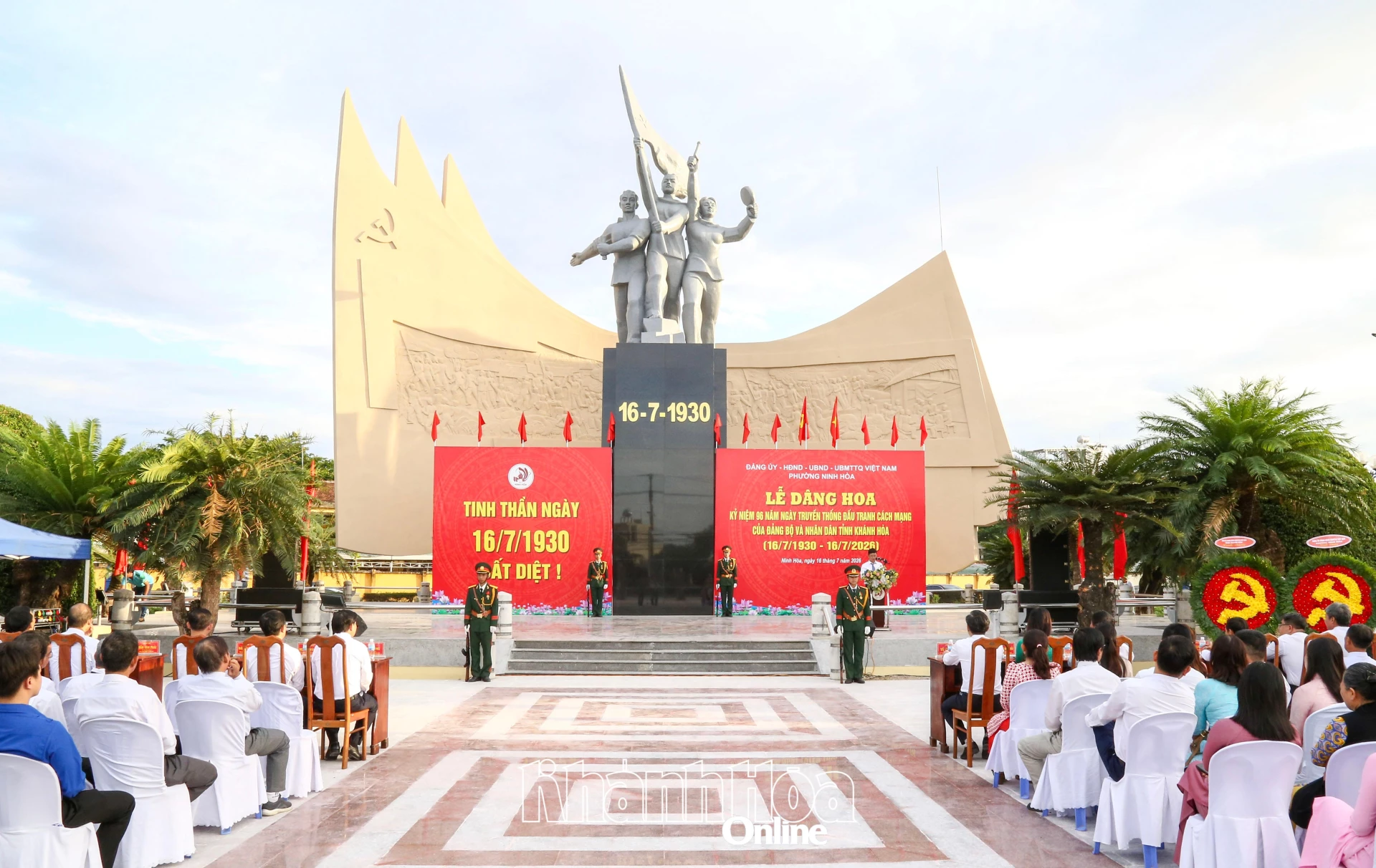 Quang cảnh tại buổi lễ