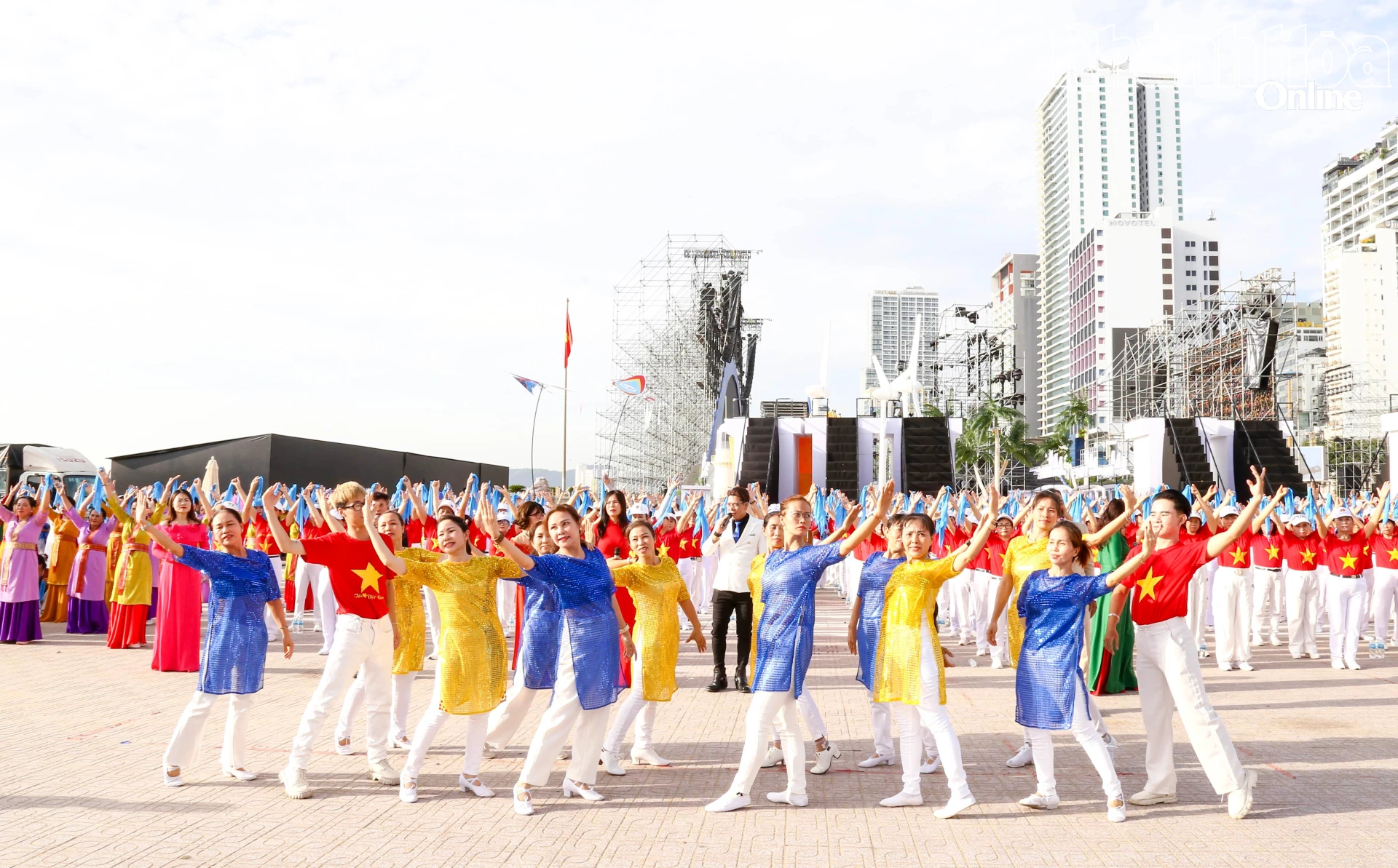 Hội viên Hội UNESCO tỉnh tham gia biểu diễn các tiết mục đặc sắc