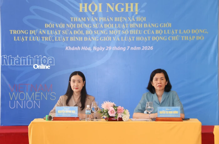 Hội nghị tham vấn phản biện xã hội đối với nội dung sửa đổi Luật Bình đẳng giới