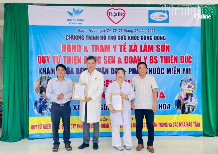 Xã Lâm Sơn chung tay vì sức khoẻ cộng đồng