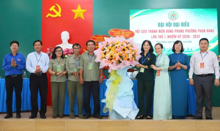 Đại hội đại biểu Hội Cựu thanh niên xung phong phường Phan Rang lần thứ I