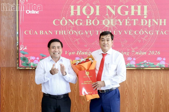 Ông Võ Minh Tâm giữ chức vụ Bí thư Đảng ủy xã Vạn Hưng
