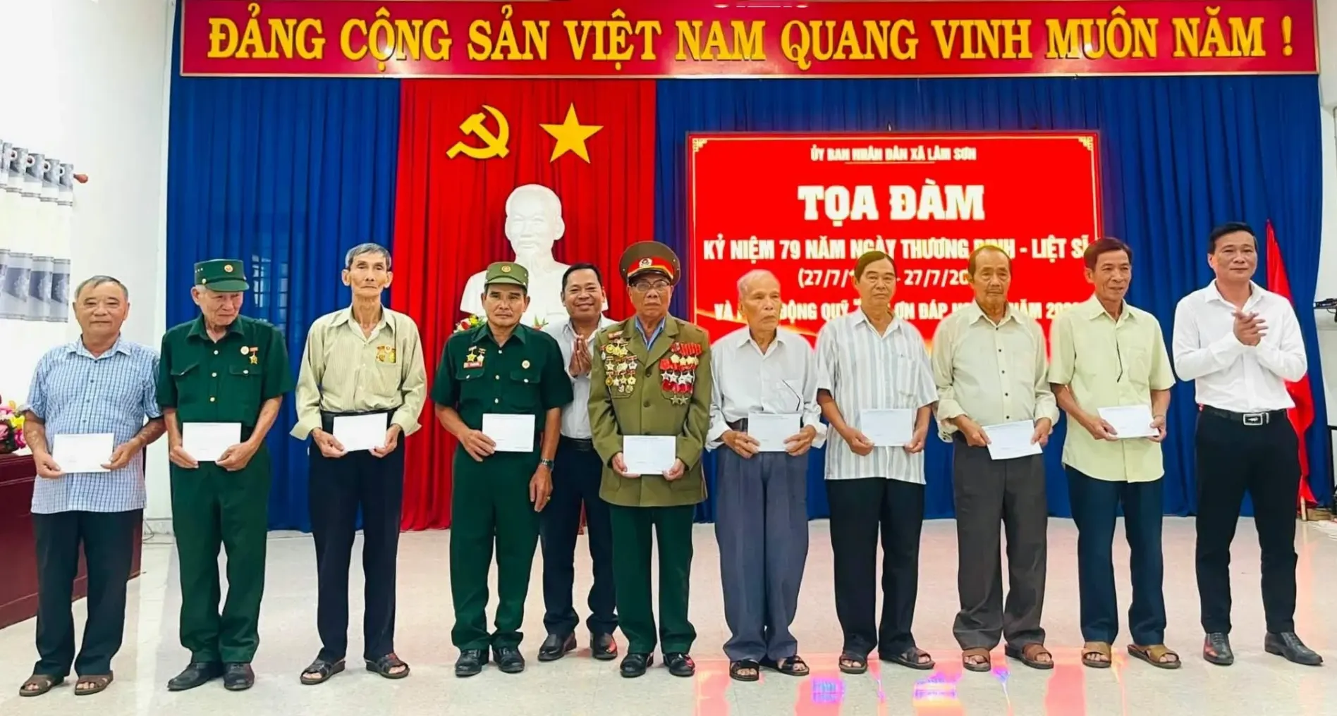 Xã Lâm Sơn tổ chức tọa đàm kỷ niệm 79 năm Ngày Thương binh - Liệt sĩ