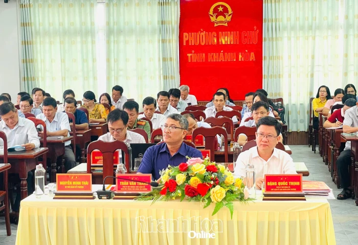 Phường Ninh Chử tổ chức học tập, quán triệt các văn bản của Đảng các cấp