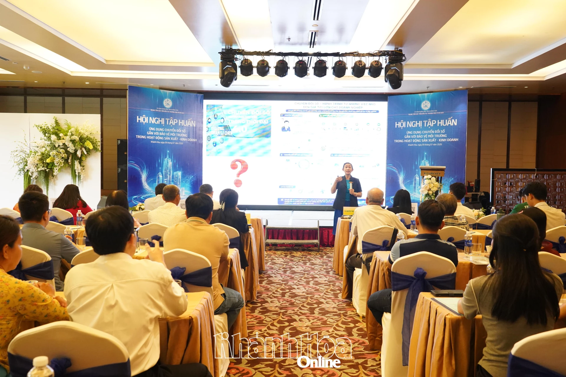 Quang cảnh hội nghị tập huấn.