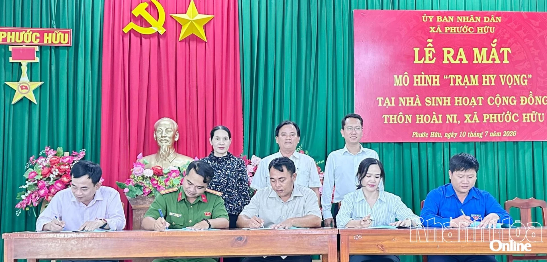 Các đơn vị ký kết quy chế phối hợp thực hiện mô hình.