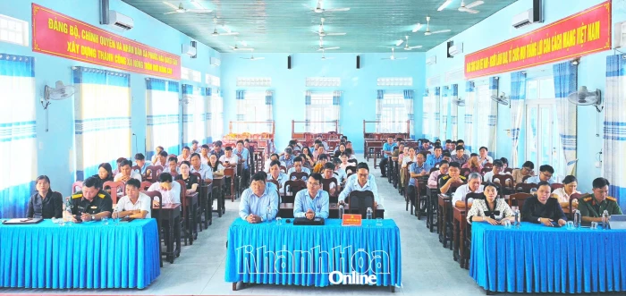Xã Phước Hậu tổ chức học tập, quán triệt các văn bản của Đảng các cấp