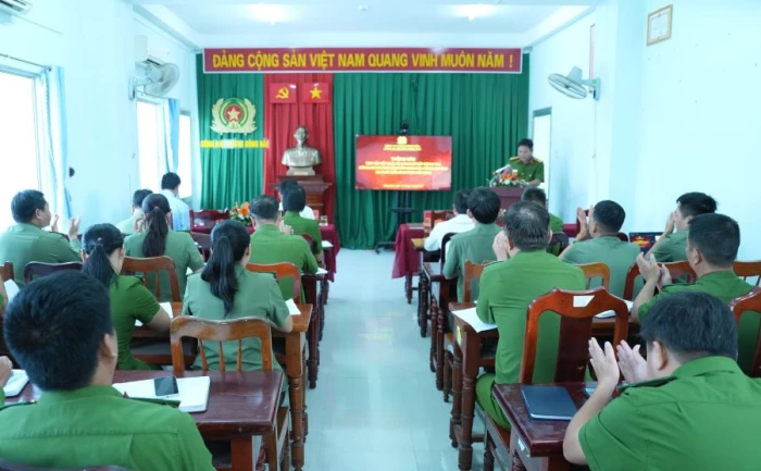 Công an phường Đông Hải triển khai nhiệm vụ 6 tháng cuối năm 2026