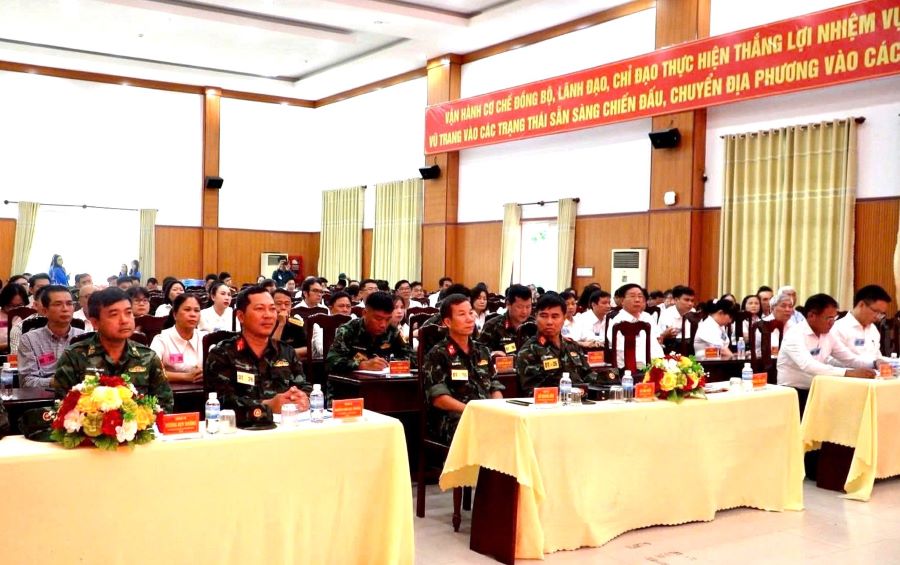Diễn tập tác chiến trong khu vực phòng thủ phường Cam Ranh năm 2026