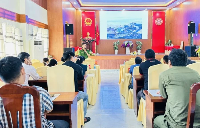 Xã Khánh Sơn tuyên truyền kiến thức, kỹ năng phòng cháy, chữa cháy
