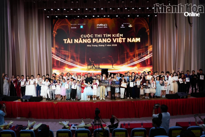 Cuộc thi Vietnam's Piano Got Talent 2026 trao gần 600 giải thưởng cho các tài năng trẻ