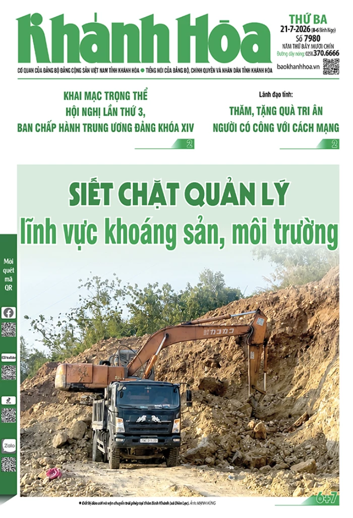 Đọc báo in số 7980 ngày 21/7/2026