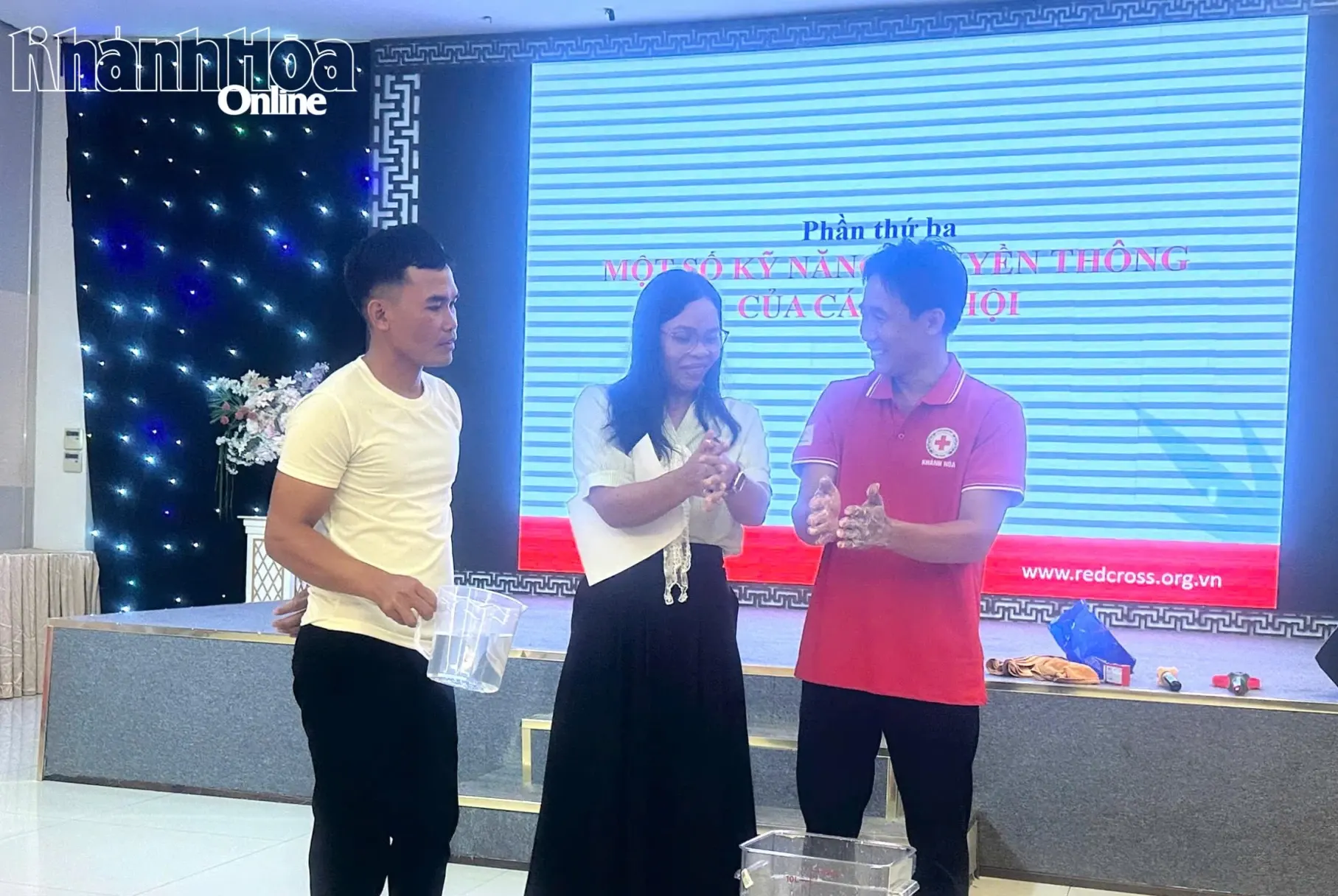 Nâng cao năng lực cho tình nguyện viên tham gia cứu trợ sau thiên tai