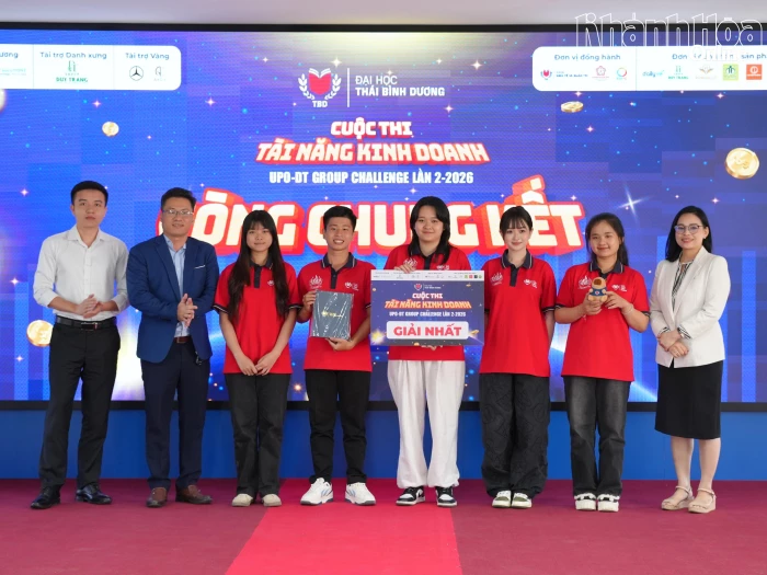 Vòng Chung kết Cuộc thi “Tài năng kinh doanh, UPO-DT Group Challenge lần 2 – 2026”