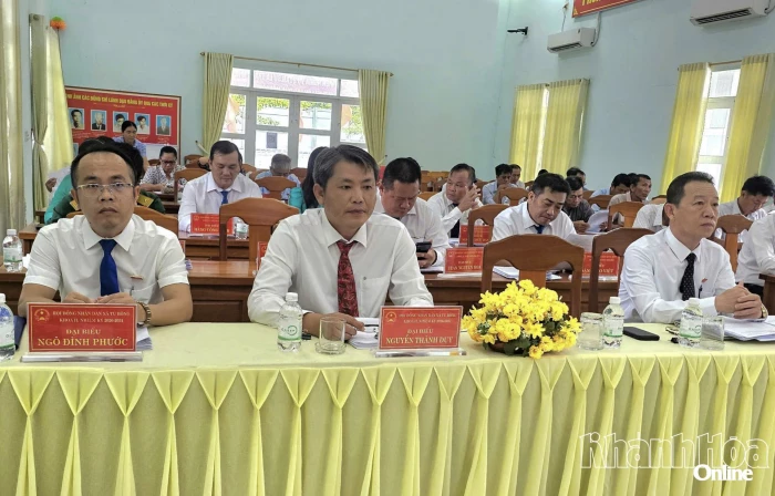 Kỳ họp thứ 2, HĐND xã Tu Bông