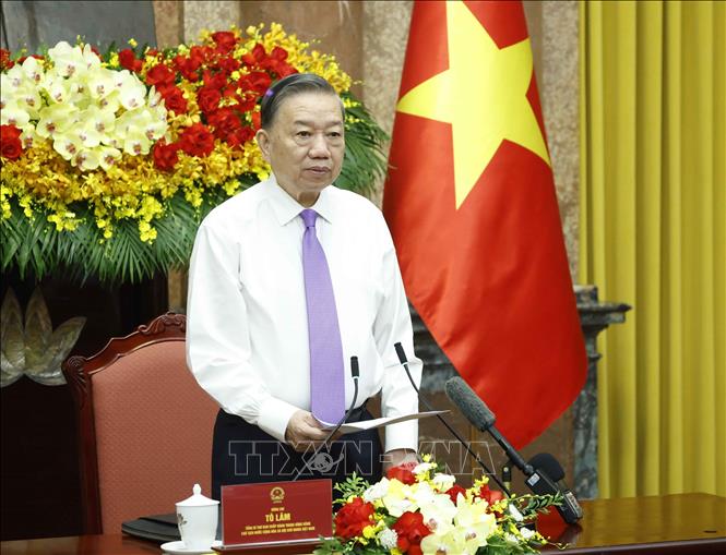 Tổng Bí thư, Chủ tịch nước Tô Lâm.