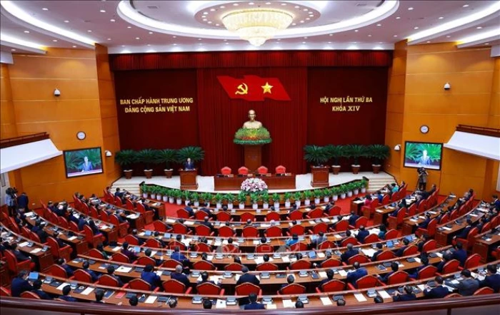 Bế mạc Hội nghị lần thứ ba Ban Chấp hành Trung ương Đảng khóa XIV