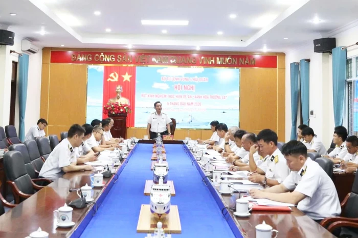 Vùng 4 Hải quân rút kinh nghiệm thực hiện Đề án “Xanh hóa Trường Sa”