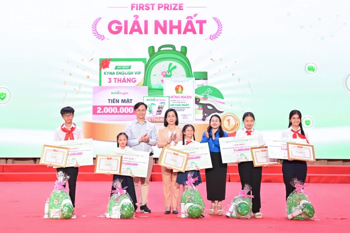 Vòng chung kết sân chơi tiếng Anh thiếu nhi “AImazing English Contest” năm 2026