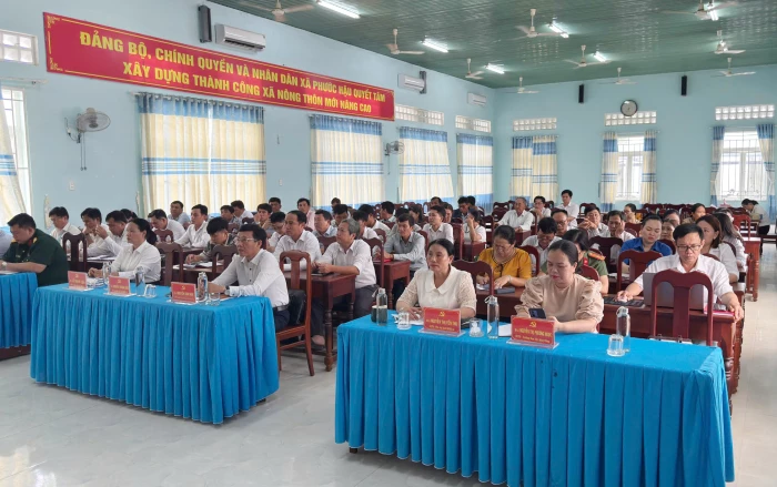 Đảng ủy xã Phước Hậu triển khai nhiệm vụ 6 tháng cuối năm 2026