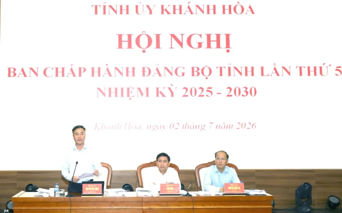 Hội nghị Tỉnh ủy Khánh Hòa lần thứ 5