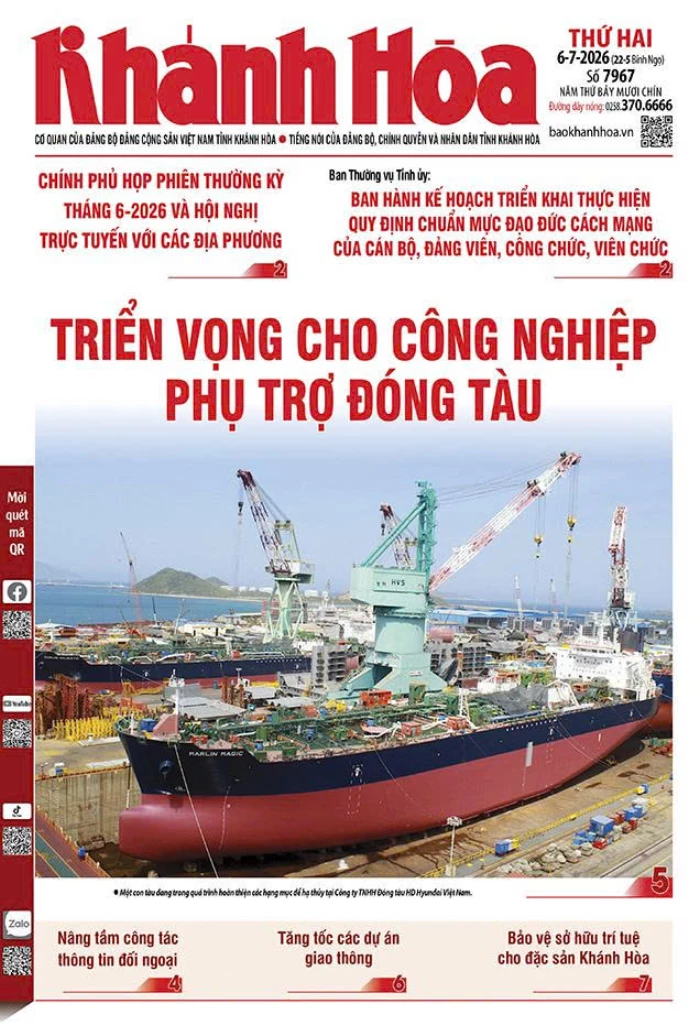 Đọc báo in số 7967 ngày 6/7/2026
