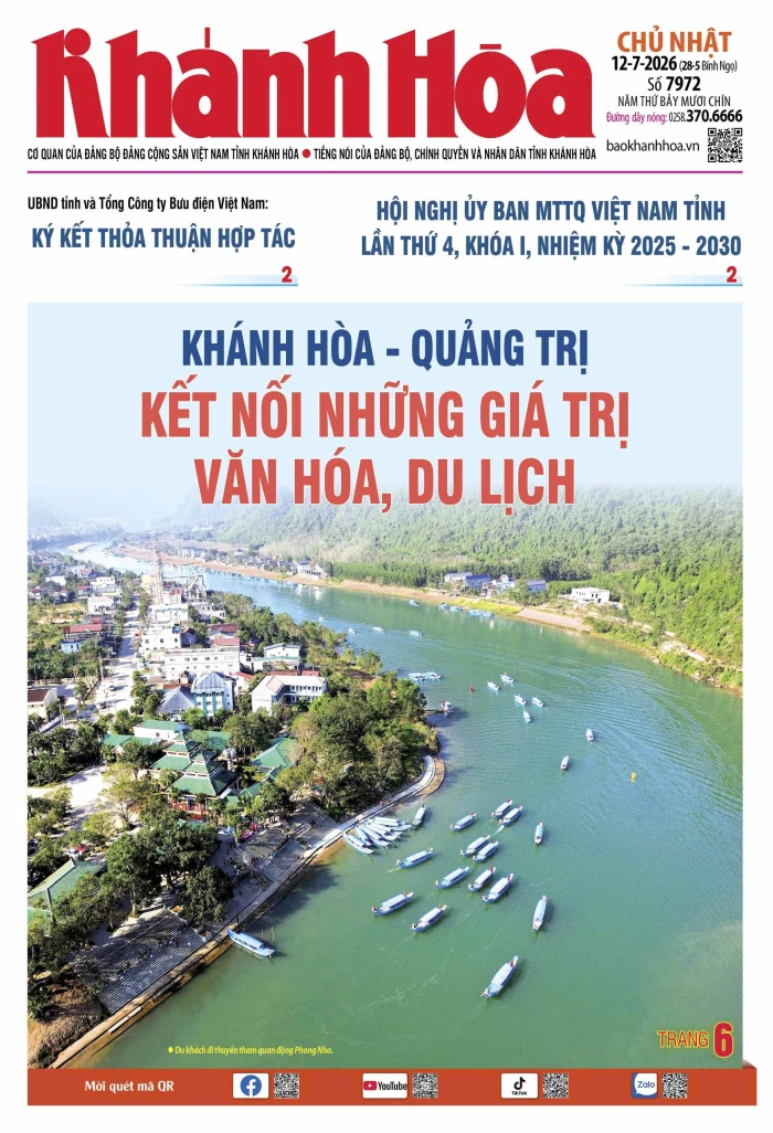 Đọc báo in số 7972 ngày 12/7/2026