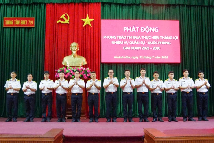 Trung tâm Bảo đảm kỹ thuật 719 phát động thi đua thực hiện thắng lợi nhiệm vụ quân sự - quốc phòng