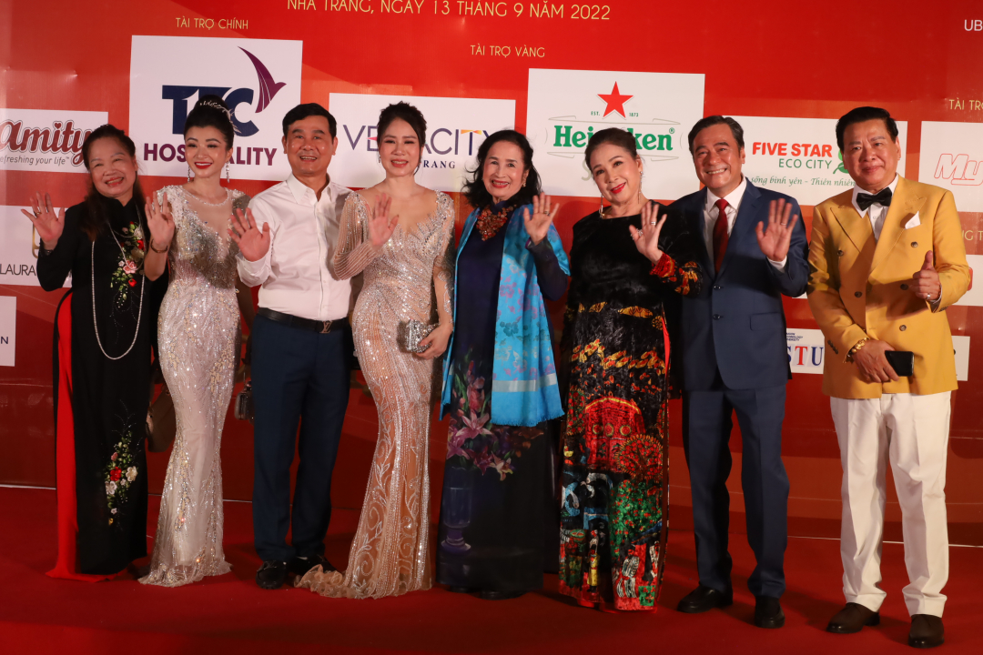 Some artists participate in the Golden Kite Award 2022 in Nha Trang City
