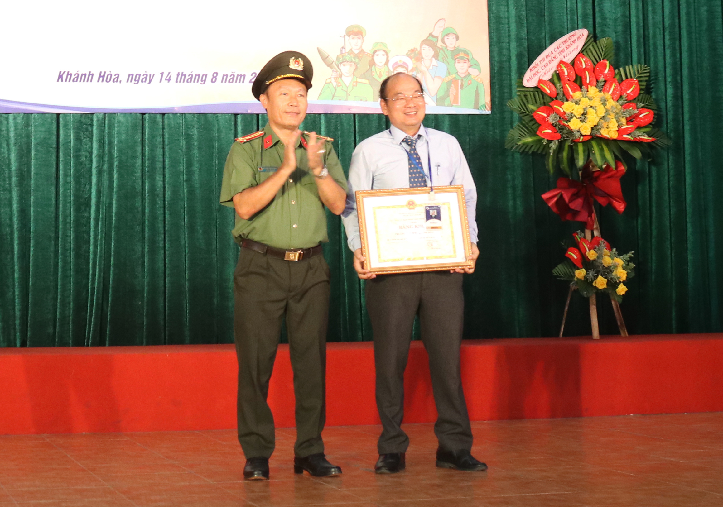 Trường Đại học Khánh Hòa: Tổ chức Ngày hội toàn dân bảo vệ an ninh Tổ quốc năm 2023