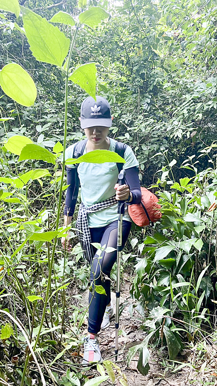 Bạn Nguyễn Thị Ngọc Thuý - một cô gái chọn lối sống khỏe đẹp, mê khám phá thiên nhiên.