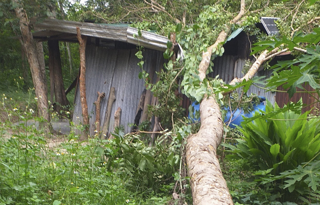 2 chốt bảo vệ rừng căm xe Ninh Tây bị kẻ gian phá hoại