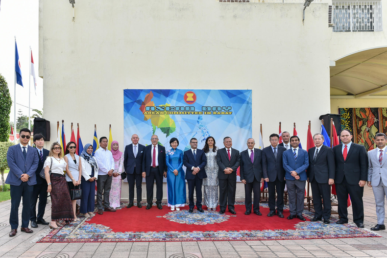 Kỷ niệm 56 năm Ngày thành lập ASEAN tại Morocco