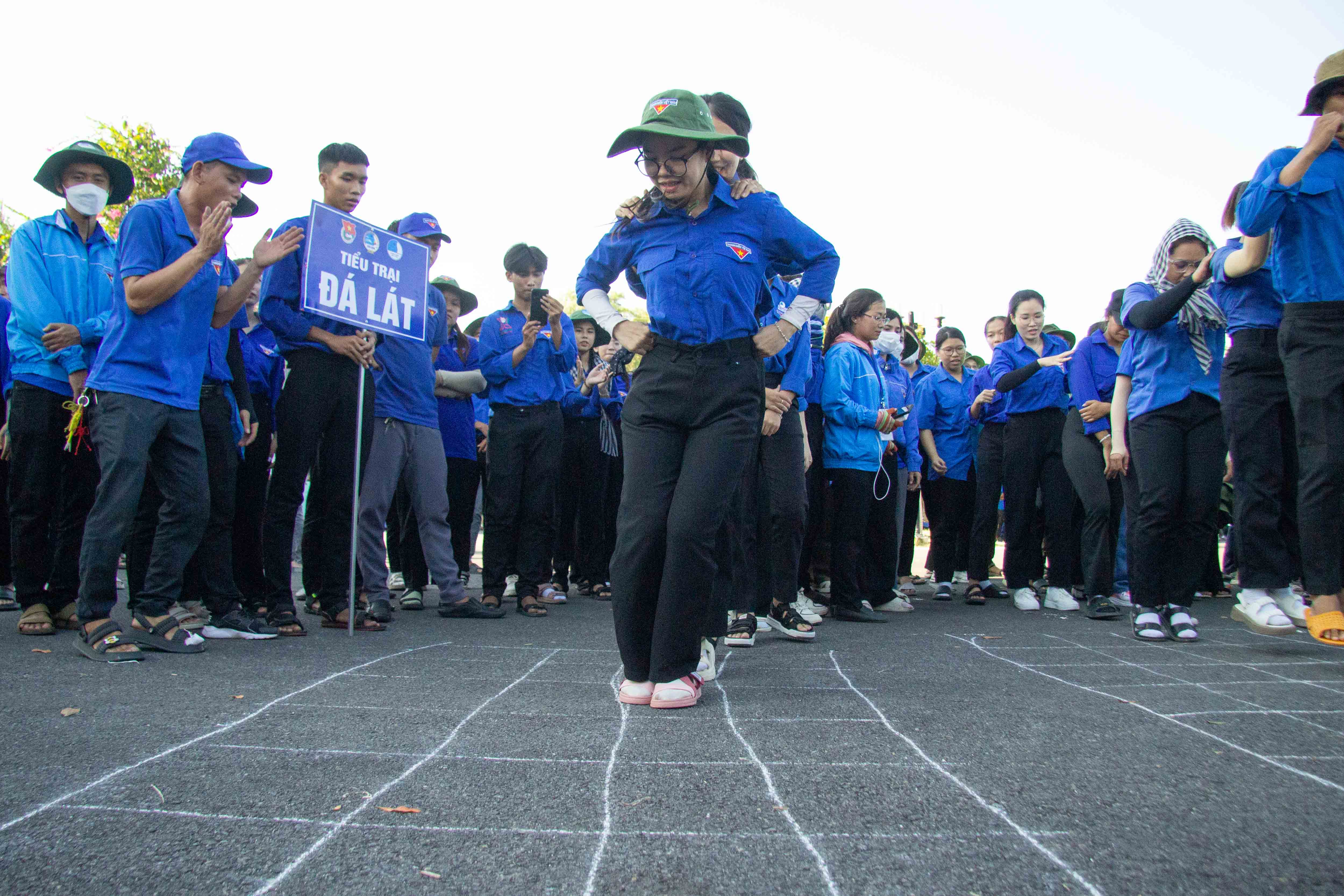 Sôi nổi hội trại Hùng Vương