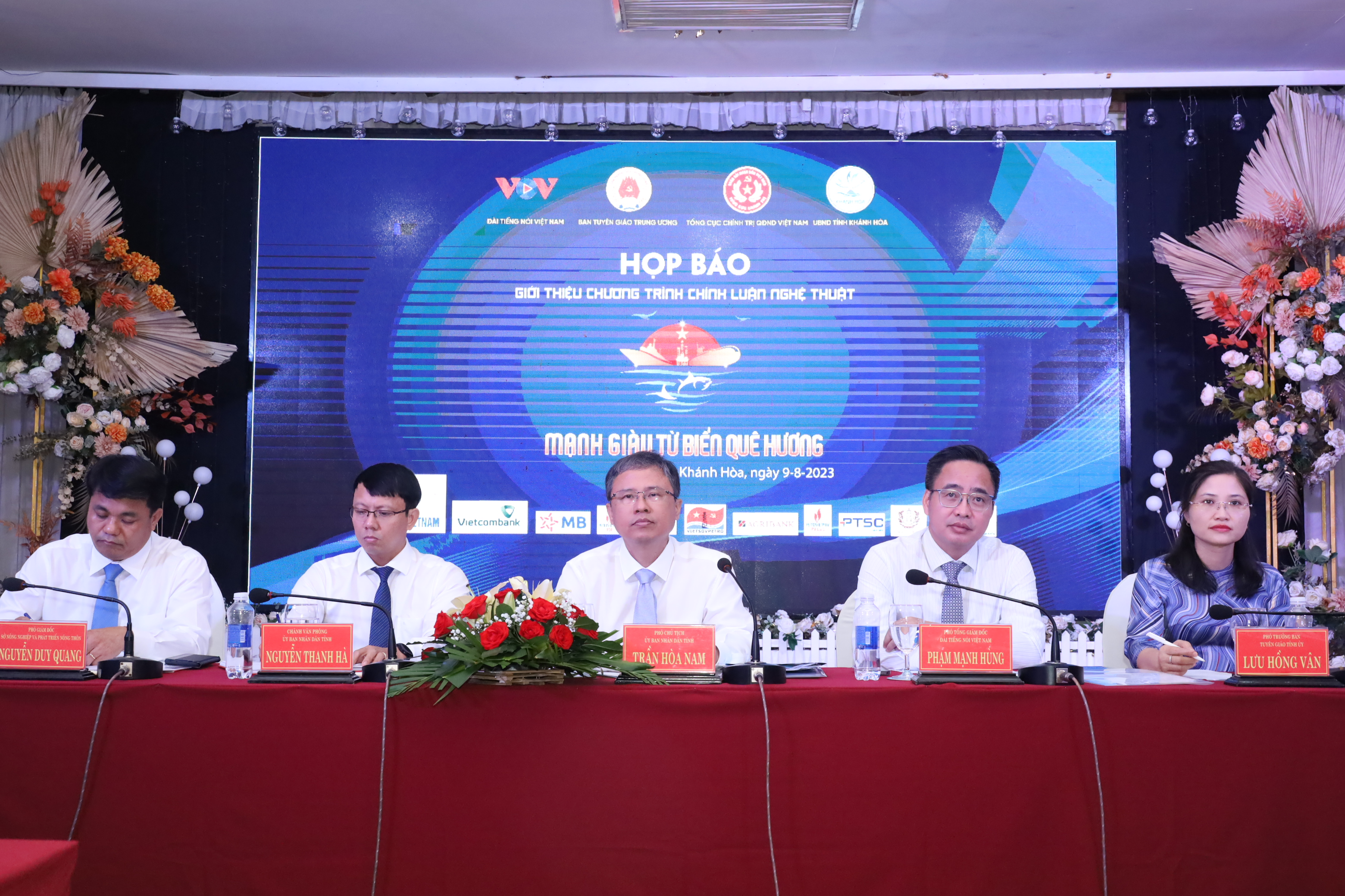 Họp báo giới thiệu chương trình “Mạnh giàu từ biển quê hương”