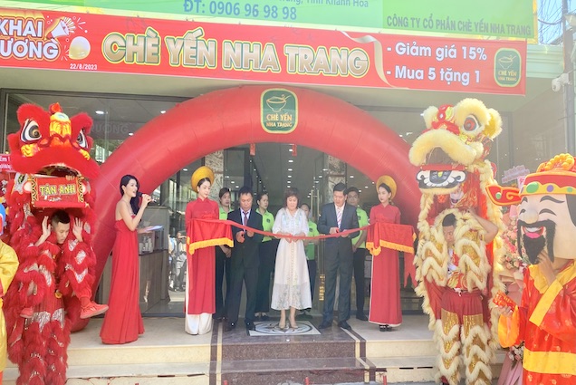 Khai trương cửa hàng Công ty Cổ phần Chè Yến Nha Trang