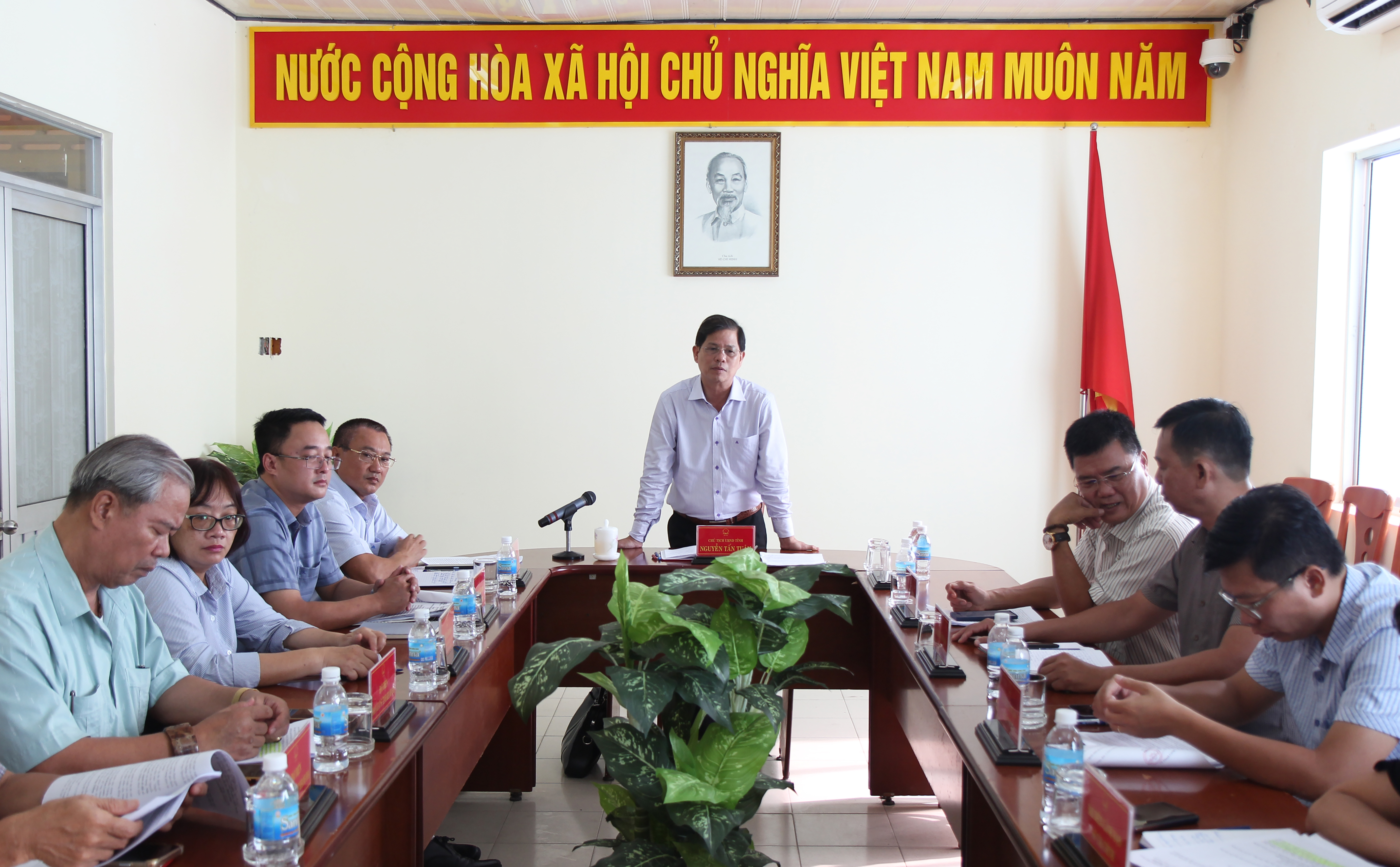 Chủ tịch UBND tỉnh Nguyễn Tấn Tuân tiếp công dân định kỳ tháng 7